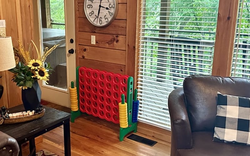 Connect with your family while playing this life-sized connect four!